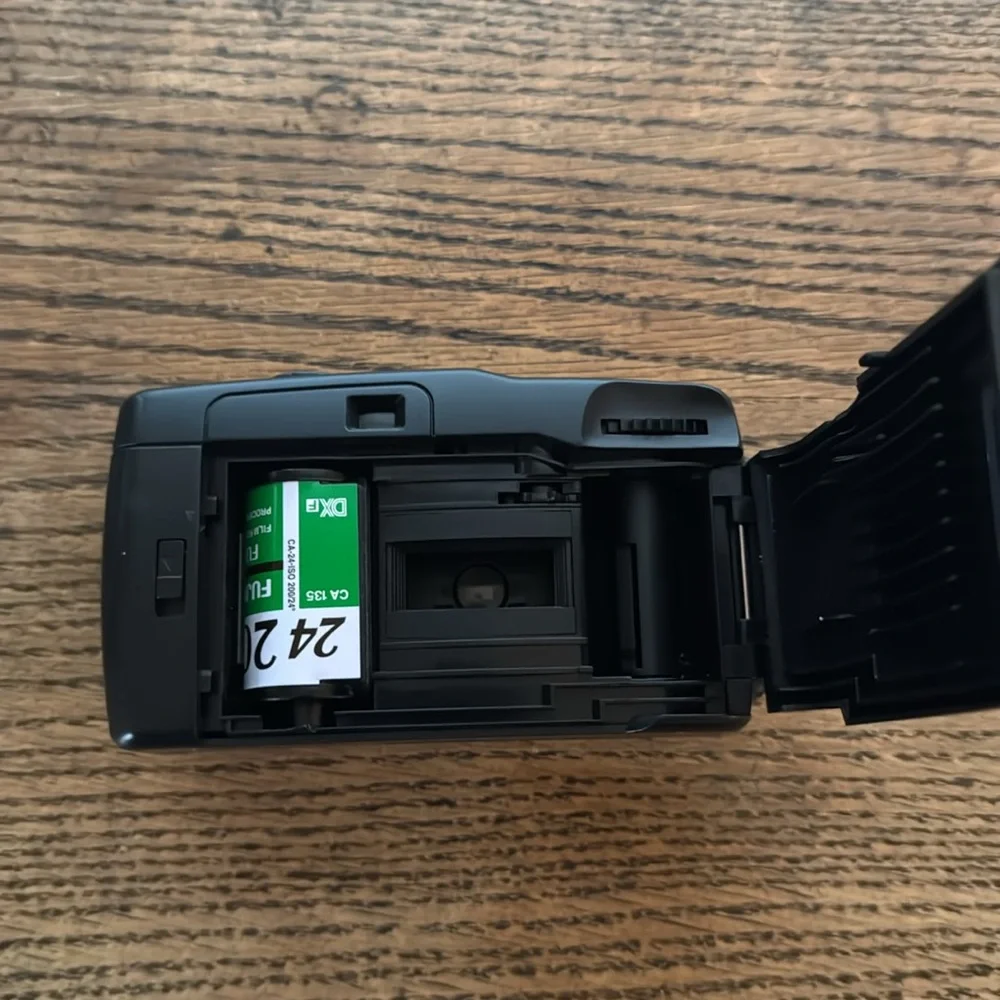 Panoramic Silver Camera
